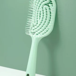 Hair Scalp Massage Comb Hair Brush Anti-static Wet Dry Curly Detangler Hairbrush Nylon Salon Hair Styling Tools for Women Men