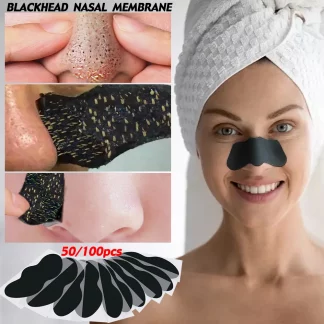 Unisex Blackhead Remove Mask Peel Nasal Strips Deep Shrink Cleansing Pore Nose Black Head Remove Stickers Skin Care Mask Patch